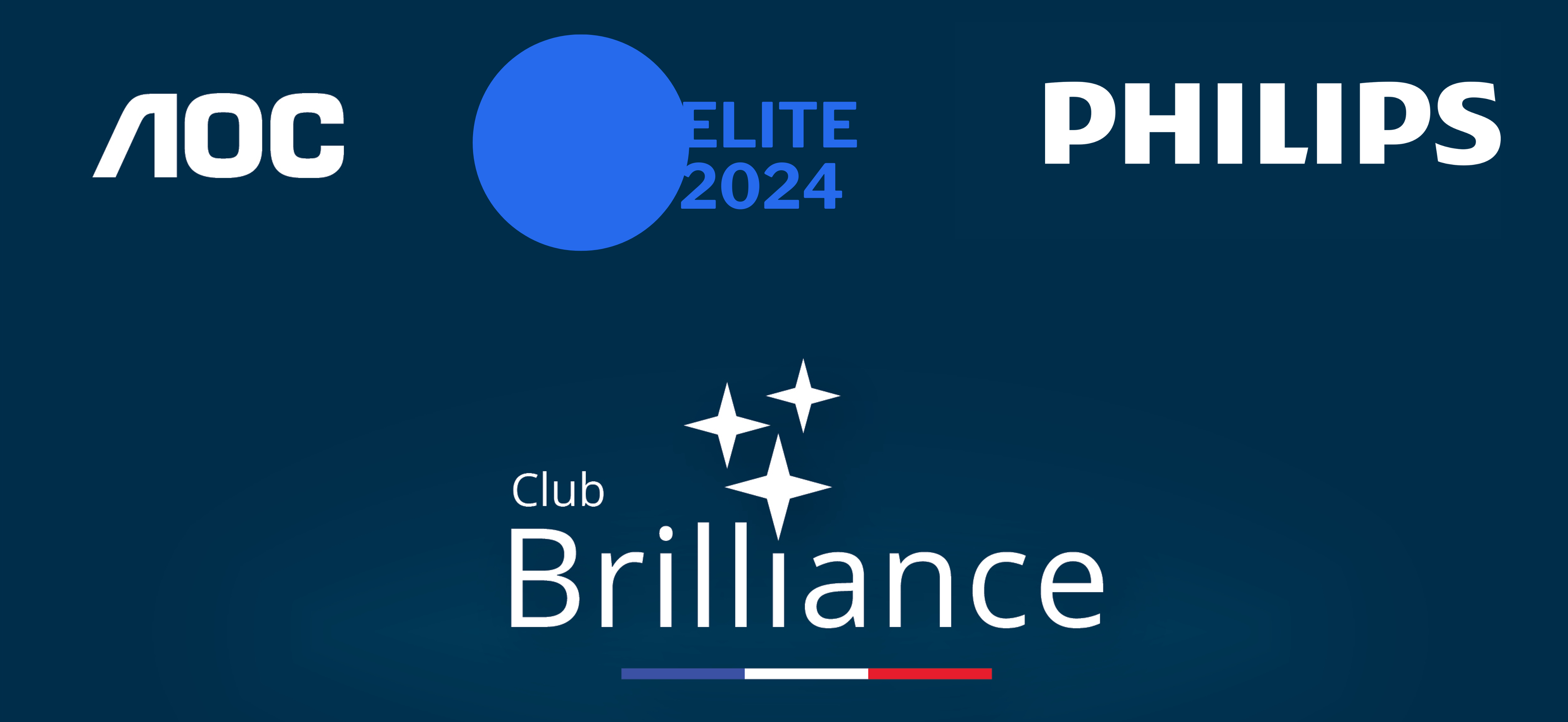IBS est partenaire ELITE 2024 du Club Brillance avec AOC et PHILIPS